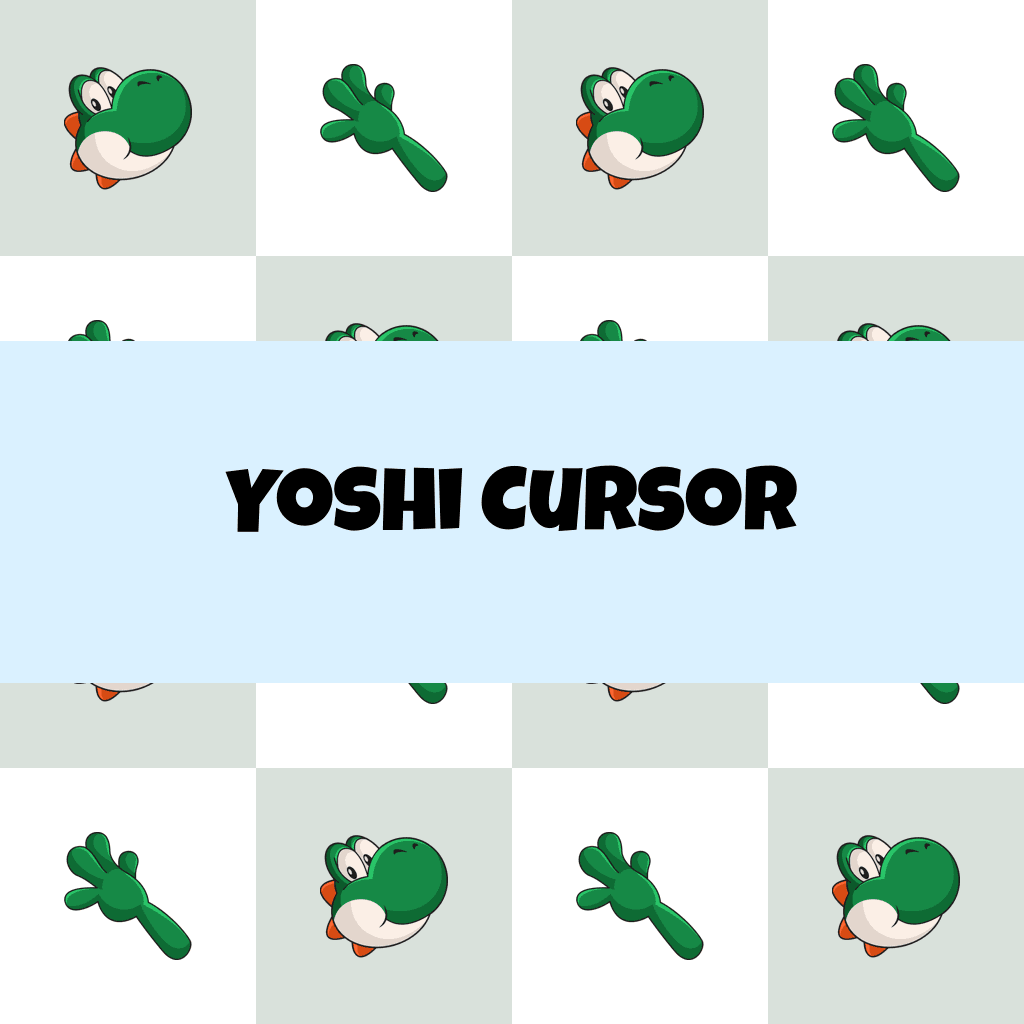 Preview Yoshi cursor custom cursor pack